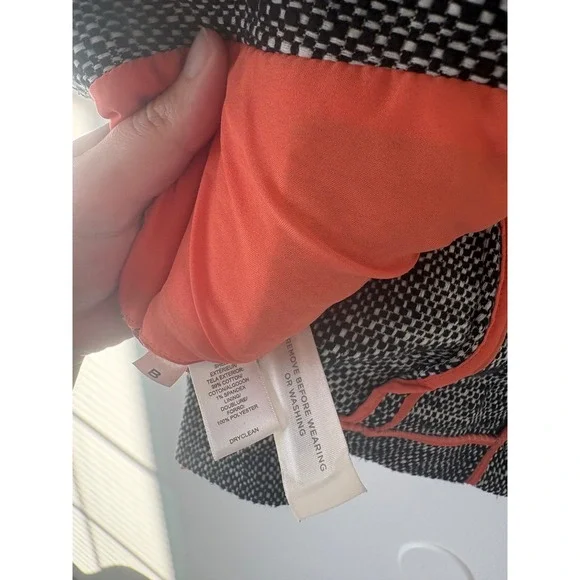 Loft Ann Taylor Black & White Tweed Blazer Jacket – Size 00 Petite - Picture 3 of 4